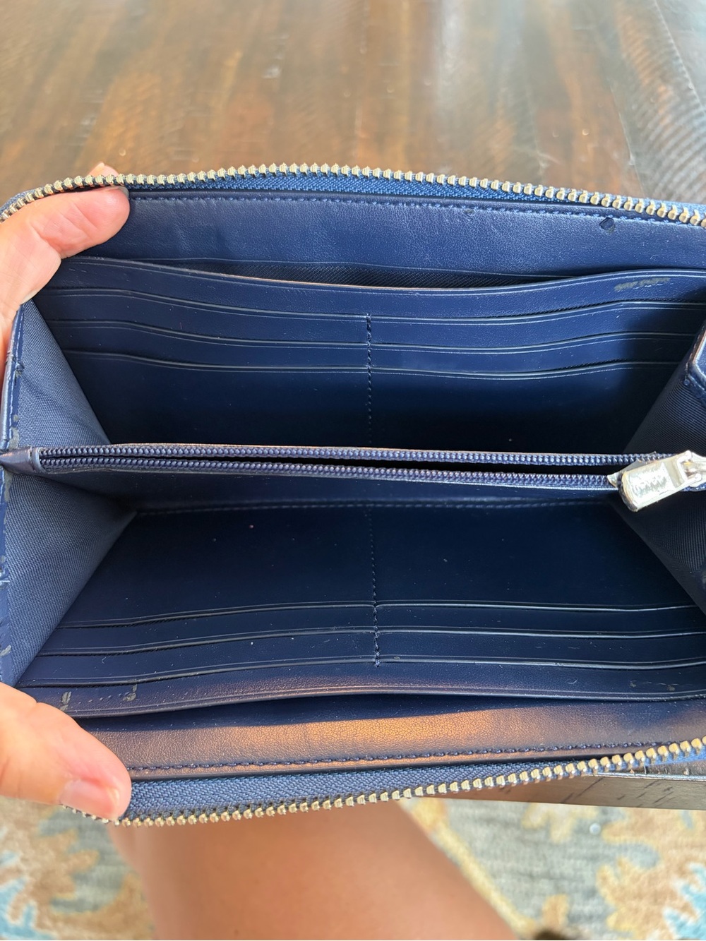Coach Color Block Logo Wallet - Picture 4 of 8